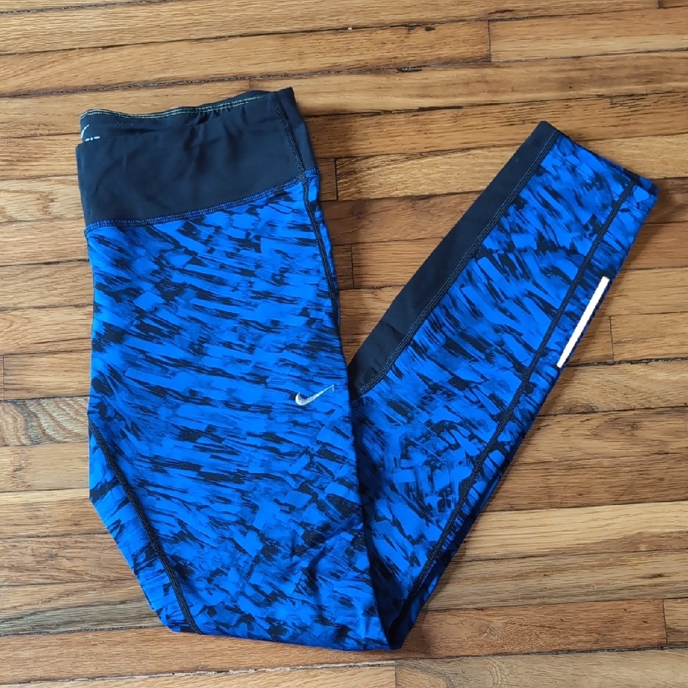 Nike Women's Epic Lux Running Tights - Size L, Drawstring Waist